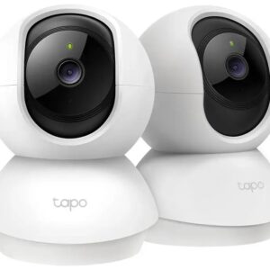 Pack 2x Câmara de Vigilância IP Tapo TC71 2K Pan/Tilt Home Security Wi-Fi (Branco) - TP-LINK