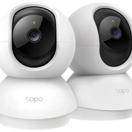 Pack 2x Câmara de Vigilância IP Tapo TC71 2K Pan/Tilt Home Security Wi-Fi (Branco) - TP-LINK