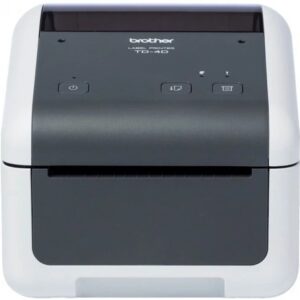 Impressora Térmica TD4210DXX1 USB (Cinzento/Branco) - BROTHER