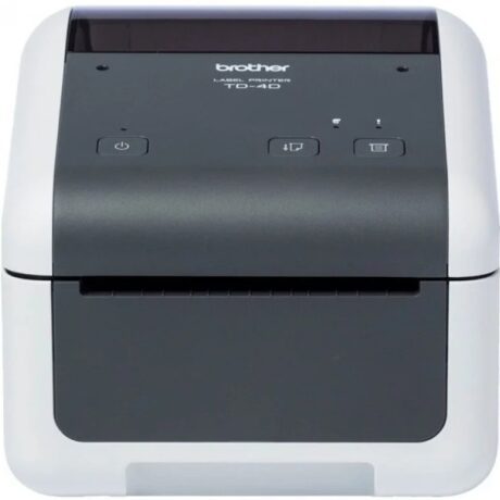 Impressora Térmica TD4210DXX1 USB (Cinzento/Branco) - BROTHER