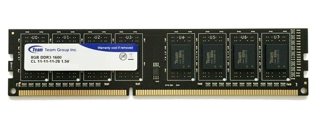 Memória RAM Elite 8GB 1600MHz DDR3 CL11 - TEAMGROUP
