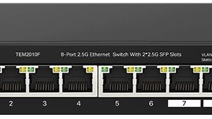 Switch de Rede 8P Gigabit 100/1000/2500Mbps - TENDA