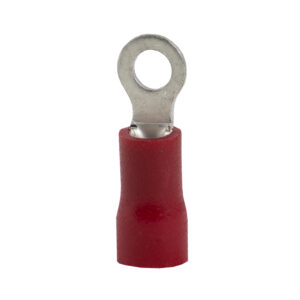 Terminal de Olhal Isolado Vermelho 3,2mm