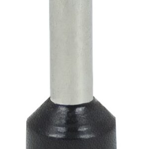 Ponteira Isolada p/ Fio 1,5mm/AWG16 - Preto