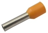 Ponteira Isolada p/ Fio 4mm/AWG14 - Amarelo