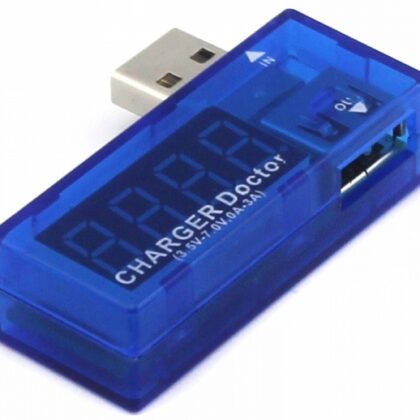 Testador de Portas USB (Voltagem e Corrente)