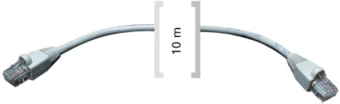 Cabo de Rede RJ45 UTP CAT6 Cinzento (10 mts) - FONESTAR