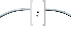 Cabo UTP Cat 6 6m (Cinzento) - FONESTAR