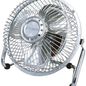 Ventoinha de Mesa 2 Velocidades 15W (Ø15,2 cm) - THULOS