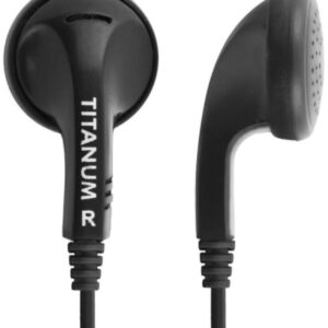 Auriculares Titanum c/ Fios Stereo (Preto) - ESPERANZA