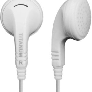 Auriculares Titanum c/ Fios Stereo (Branco) - ESPERANZA