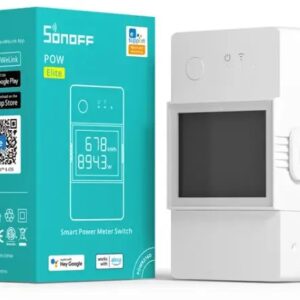 Módulo Inteligente de Temperatura e Humidade Wi-Fi c/ Display 100~240VAC 20A - Sonoff THR320D