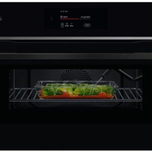 Forno de Encastre Compacto S?rie 8000 MealAssist TK8NK721B 44L 3000W (Preto) - AEG