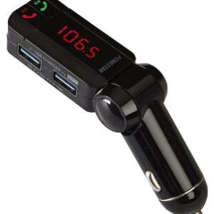 Transmissor Auto LCD FM c/ MP3-2x USB-AUX OUT-BLUETOOTH - FONESTAR
