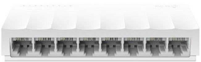 Switch de Rede TL-LS1008 8 Portas 10/100 Mbps (Branco) - TP-LINK