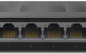 Switch de Rede LS1008G 8 Portas Gigabit (Preto) - TP-LINK