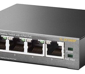 Switch 10/100Mbps POE (5 Portas) - TP-LINK