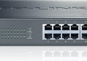 Switch de Rack 19 16P GIGABIT 10/100/1000Mbps - TP-LINK