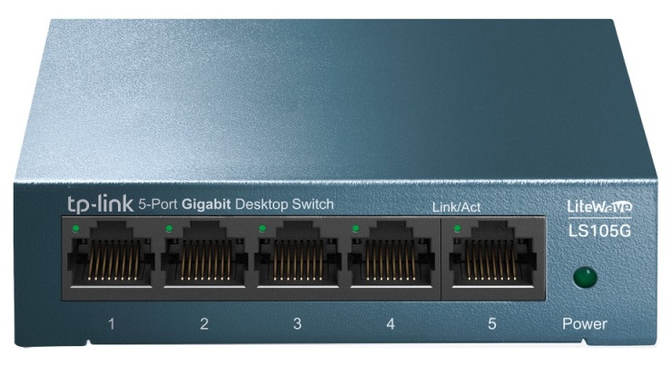Switch 5 Portas LiteWave 10/100/1000Mbps - TP-LINK