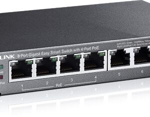 Switch 8 Portas Gigabit 4x PoE 802.3af - TP-LINK