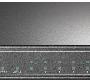 Switch 10 Portas Gigabit Smart Managed PoE+ SFP TL-SG1210P (8x Portas PoE) - TP-LINK