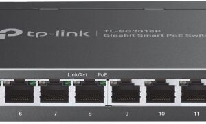 Switch JetStream 16 Portas Gigabit + 8 Portas PoE+ - TP-LINK