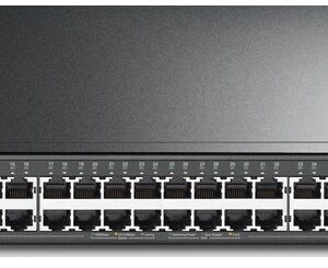 Switch JetStream 48 Portas 10/100Mbps PoE+ + 4 Portas Gigabit Managed + 2 Portas SFP - TP-LINK