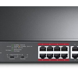 Switch TL-SL1218MP (16X Gigabit + 2 Gigabit Smart + 2 Combo) - TP-LINK