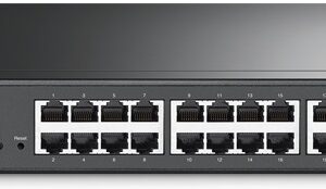 Switch JetStream 24 Portas 10/100Mbps + 4 Portas Gigabit Smart Managed PoE+ - TP-LINK