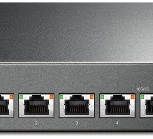 Switch de Rede 5 Portas 100/1000/10000Mbps TL-SX105 (Preto) - TP-LINK