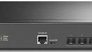 Switch JetStream 8 Portas SFP+ (10GbE) Managed + 1 Porta Gigabit - TP-LINK