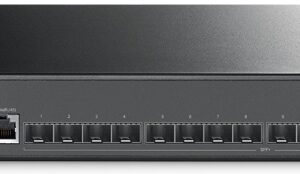Switch JetStream 16 Portas SFP+ (10GbE) Managed + 1 Porta Gigabit - TP-LINK