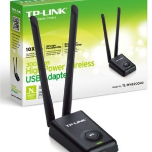 Adaptador USB Wireless N 300 Mbps (Alta Potência) - TP-LINK