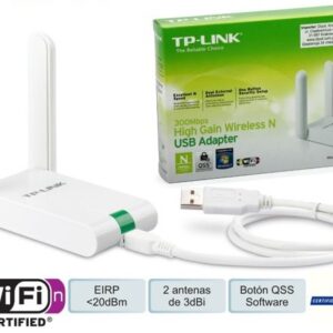 Adaptador USB Wireless N (Alta Potência) 300Mbps - TP-LINK
