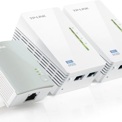 Power Lines AV600 500Mbps Wi-Fi Kit - TP-LINK