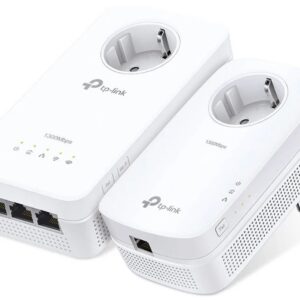 Kit PowerLines AV1300 TL-WPA8635P KIT Gigabit Passthrough AC Wi-Fi (Pack 2) - TP-LINK