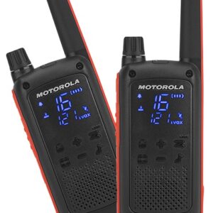 Intercomunicadores Impermeáveis PMR RADIO (Alcance até 10 Km) c/ Lanterna - MOTOROLA
