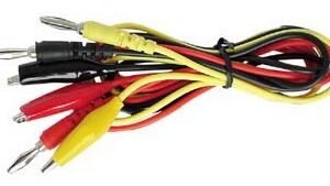 Pontas de Prova (3x Banana - 3x Crocodilo) - VELLEMAN