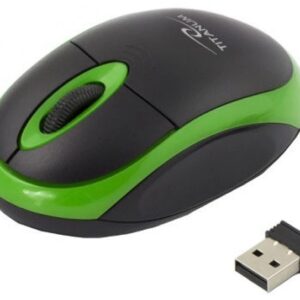 Rato ?ptico s/ Fios 1000dpi (Preto / Verde) - TITANIUM