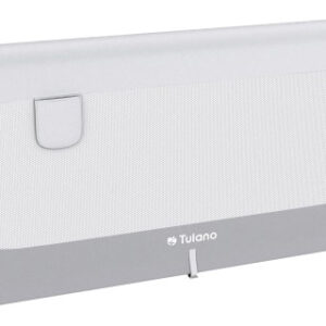 Barreira de Cama 160cm p/ Cama (Branco/Cinza) - TULANO