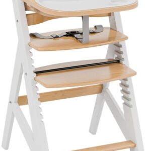Cadeira de Bebé 4-EM-1 Morsel 40 White-Natural (Branco/Madeira) - TULANO
