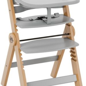 Cadeira de Beb? 4-EM-1 Morsel 45 Natural-Grey Wooden (Madeira/Cinza) - TULANO