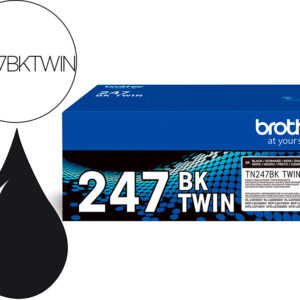 Pack 2x Toner TN-241BK (Preto) - BROTHER