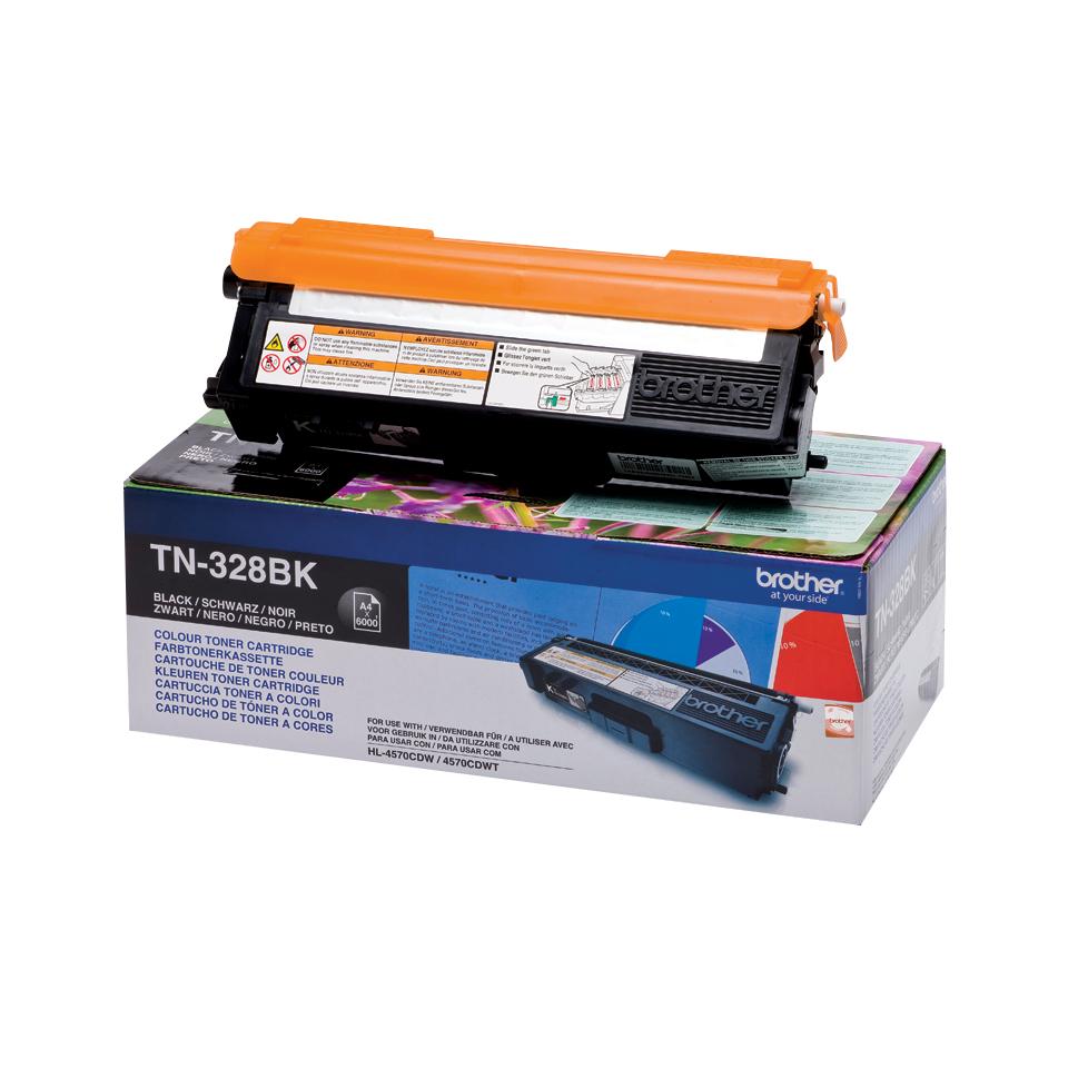 Toner TN-328BK (Preto) - BROTHER