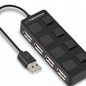 HUB 4 Portas USB 2.0 - ESPERANZA