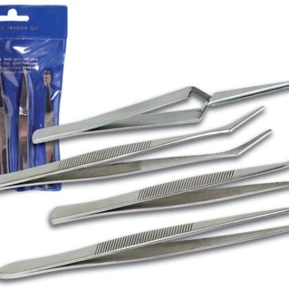 Conjunto 4 Pinças de Precisão