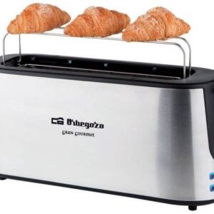 Torradeira Aço Inoxidável XXL 1000W - ORBEGOZO