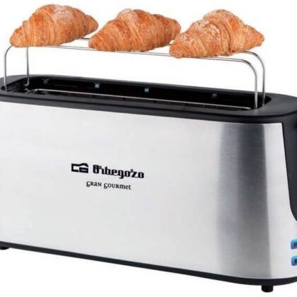 Torradeira Aço Inoxidável XXL 1000W - ORBEGOZO