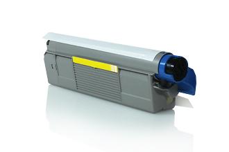 Toner Compatível OKI C612 (46507505) - Amarelo