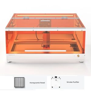 M?quina de Corte e Grava??o a Laser L2 20W c/ Painel Favo de Mel e Magic Box (415 x 395 mm) - TOOCAA